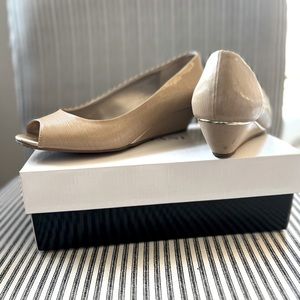 Alfani - Nude Wedge